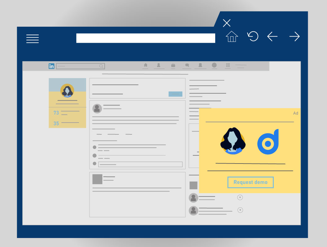 تبلیغات Dynamic Ads لینکدین