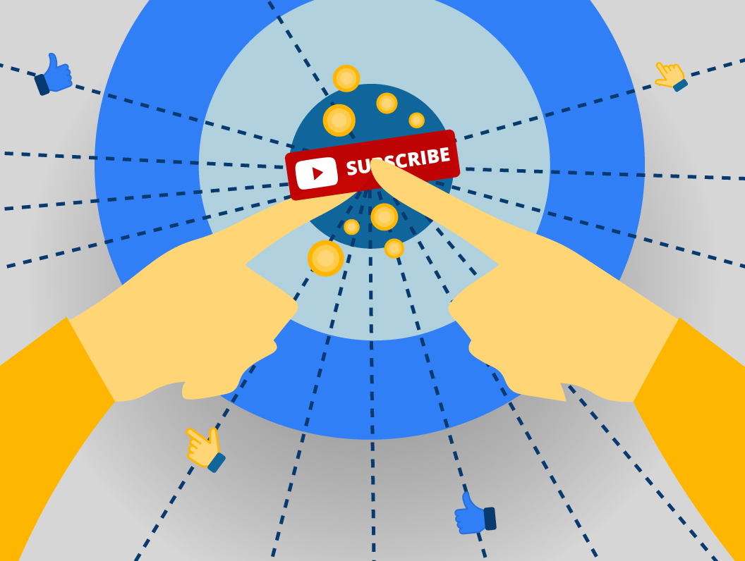 افزایش سابسکرایب در یوتیوب