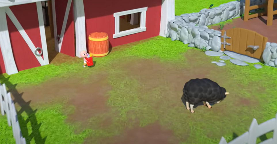 ویدیوی آموزشی Baa Baa black sheep