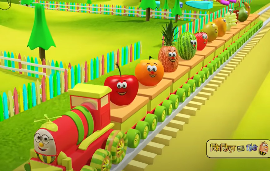 Humpty the Train on a Fruits Ride
یکی از پربازدیدترین ویدیوهای یوتیوب که مناسب کودکان است