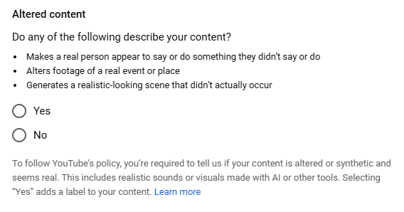 محتوای تغییر یافته یا altered content