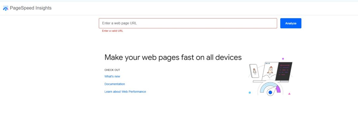 استفاده از ابزار Google PageSpeed Insights برای بهبود سرعت سایت برای عملکرد بهتر تبلیغات گوگل ادز