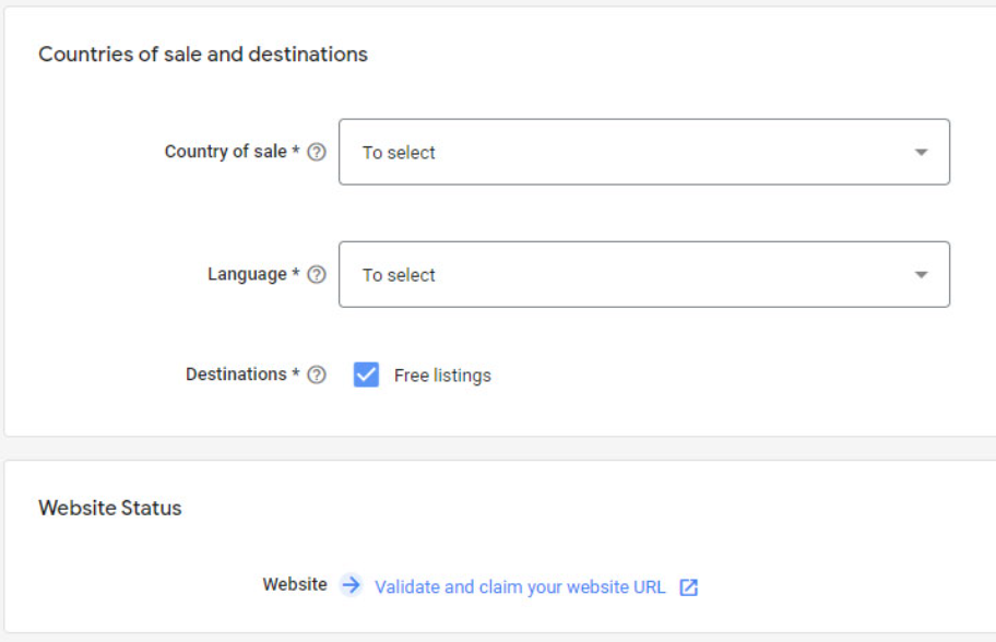 معرفی محصولات در حساب گوگل مرچنت سنتر