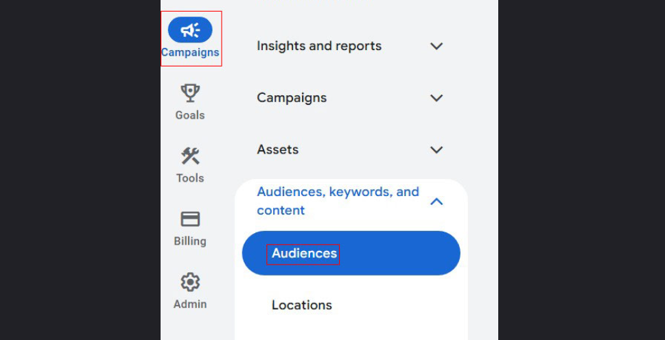 مراحل ساخت مخاطبان مشابه در گوگل ادز