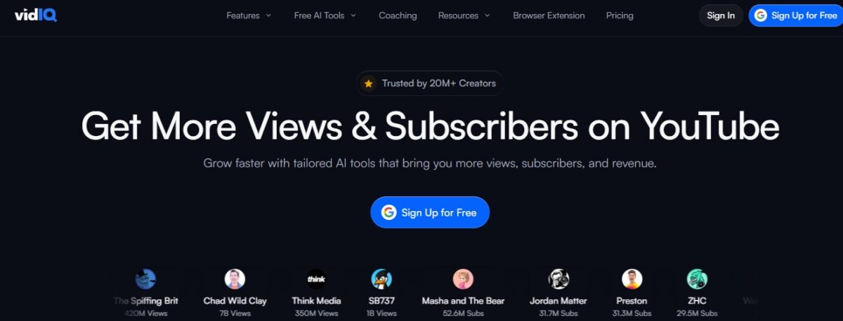 ابزار ششم: vidIQ
