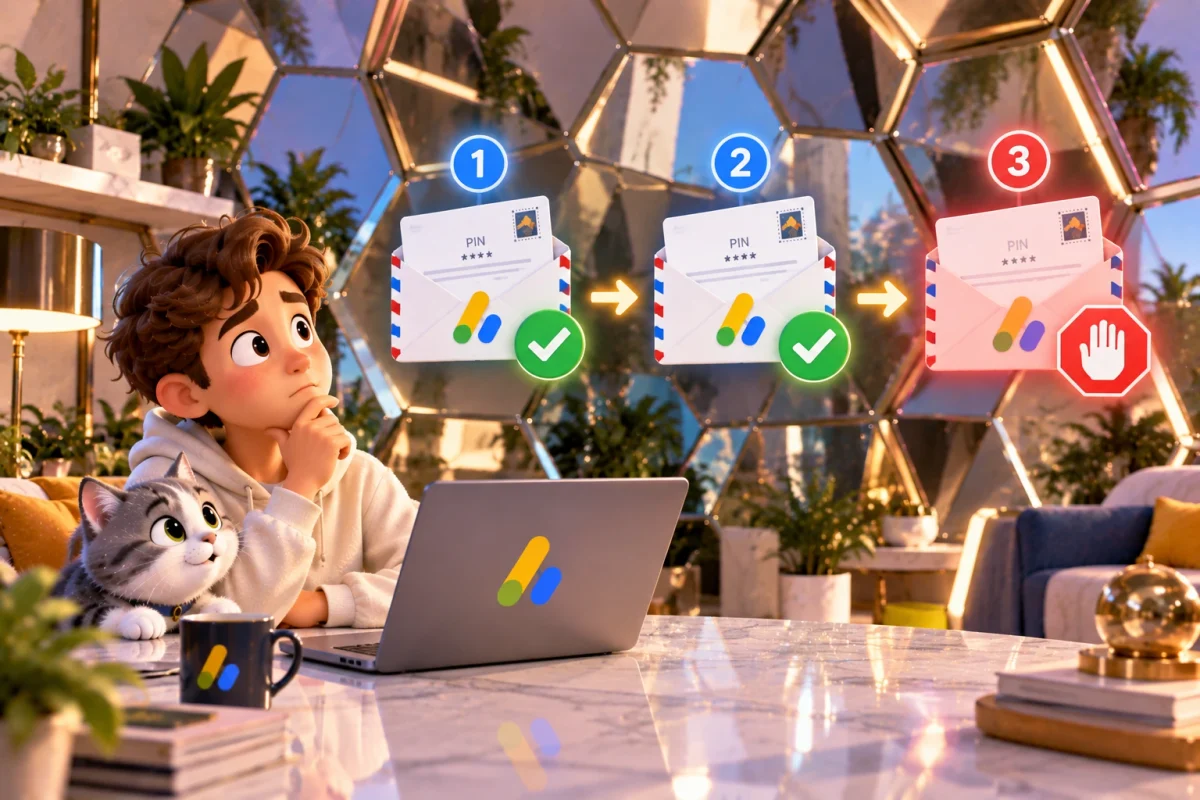 اشتباه وارد کردن PIN ادسنس