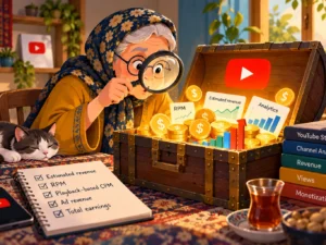 محاسبه درآمد یوتیوب