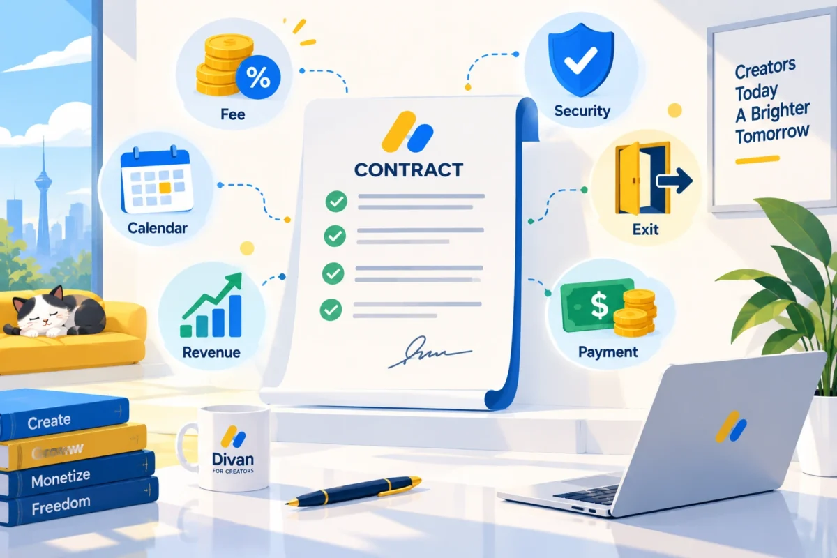 بندهای مهم قرارداد نقد درآمد یوتیوب