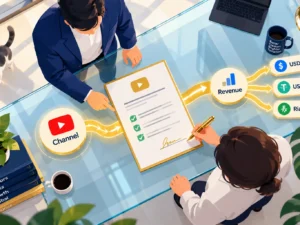 قرارداد نقد درآمد یوتیوب